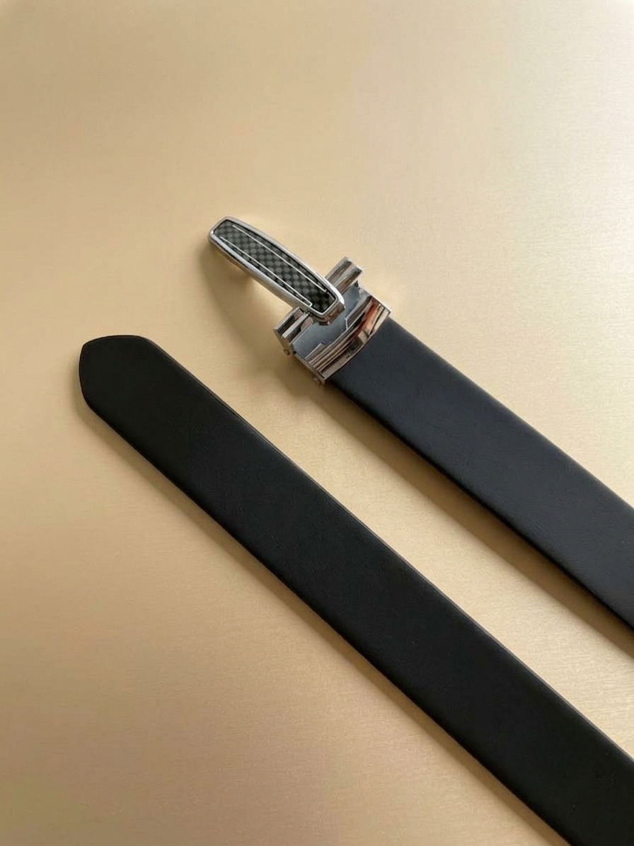 Heritage Steel Buckle Genuine Leather Belt - Long Lasting Daily Belt